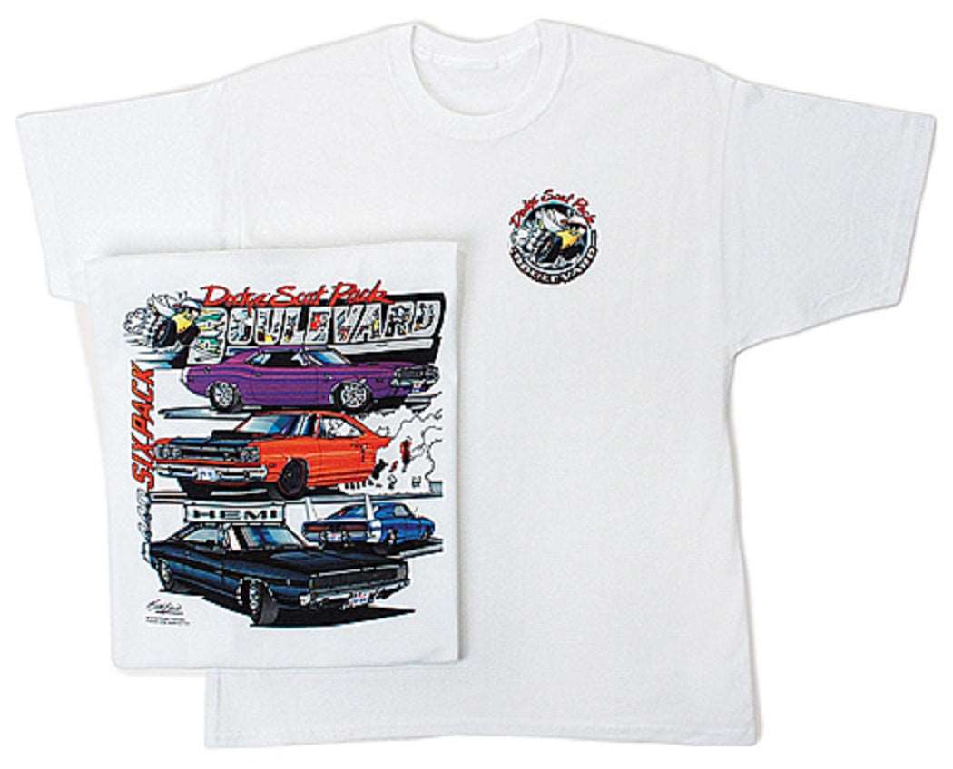 Dodge Scat Pack Mens T-shirt Licensed
