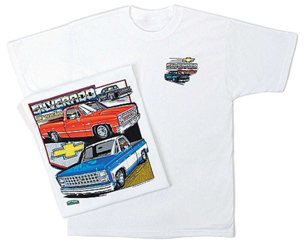 Silverado Chevrolet Trucks Men's T shirt Licensed