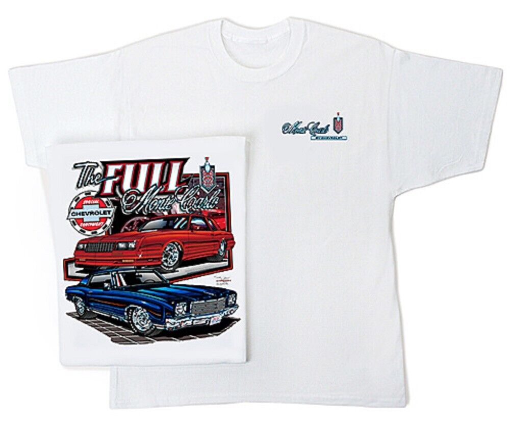 Chevrolet Monte Carlo Mens T shirt Chevy Licensed