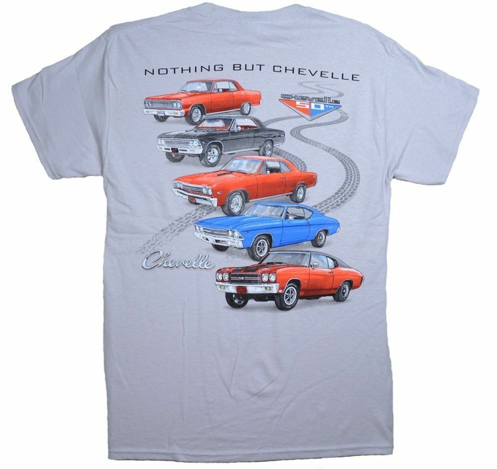 Chevy Nothing But Chevelles Mens T shirt (Joe Blow T's) licensed