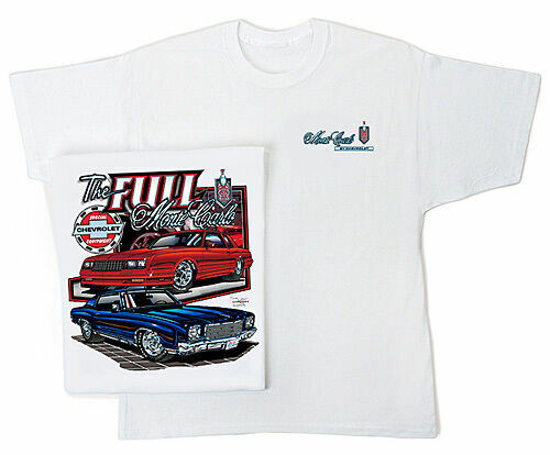 Chevrolet Monte Carlo Mens T shirt Chevy Licensed