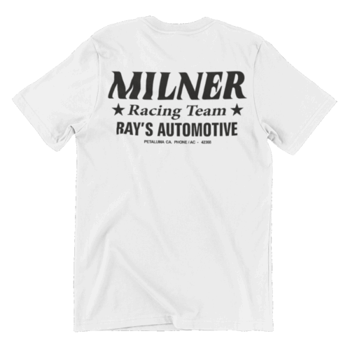 American Grafitti Milner Racing Team White Mens T Shirt Ford