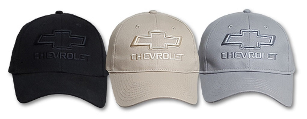 Chevrolet Tone Bowtie Men's Hat 3 colors available
