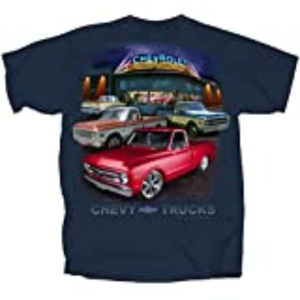 1967-72 Chevy C/K Trucks at Dealer Men's T shirt (Joe Blow T's) Licensed