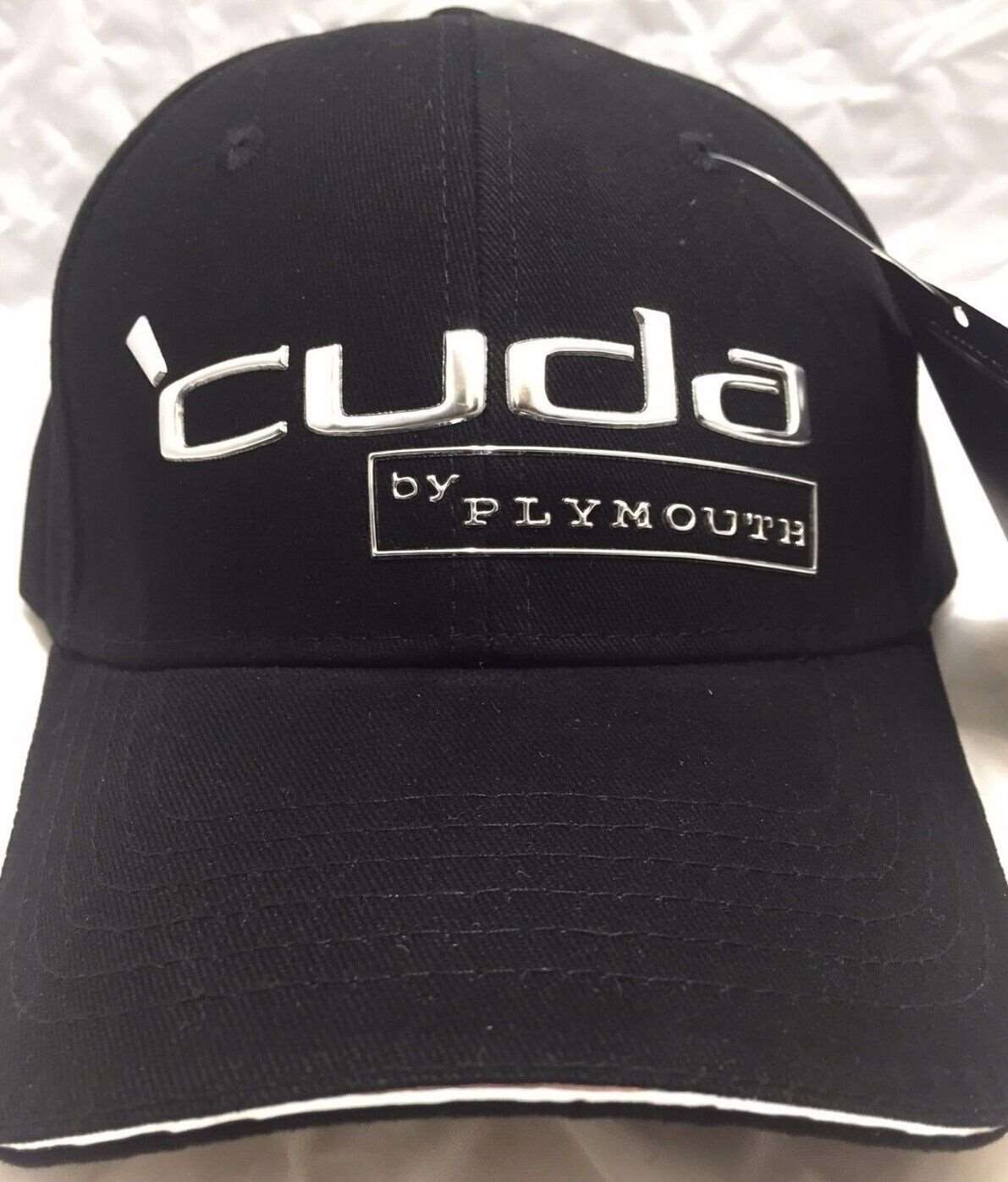 Cuda Plymouth Mopar Liquid Metal Mens Hat