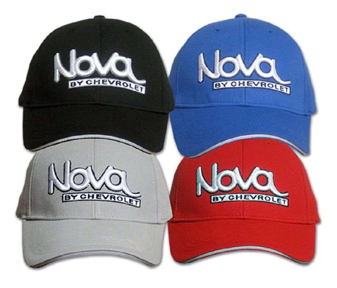 Nova by Chevrolet Mens Hat 4 colors available licensed