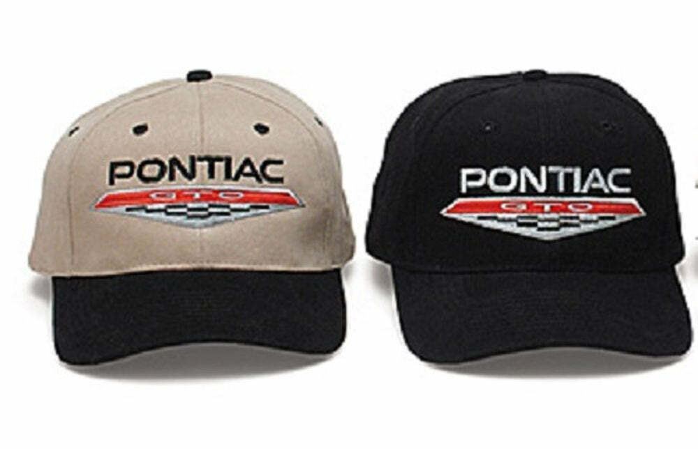 Pontiac GTO Hat 2 colors available Adjustable fit