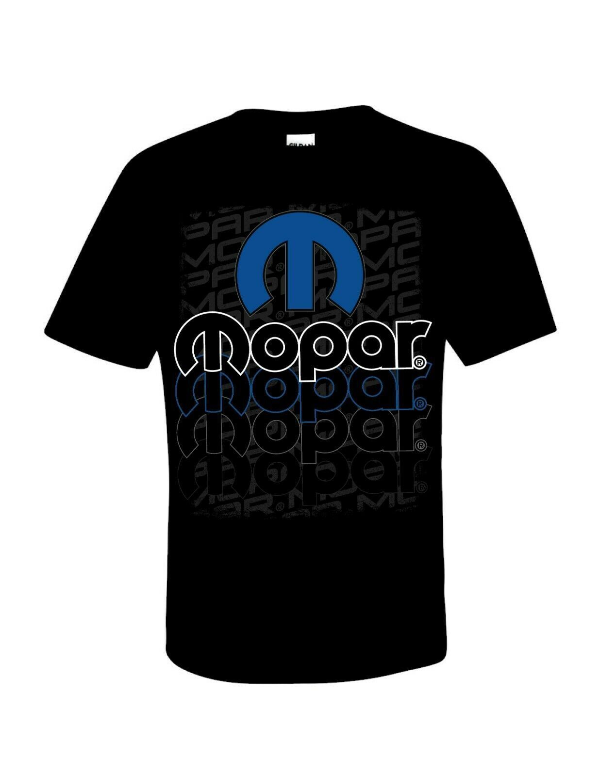 Mopar Triple Threat Logo Mens T shirt Licensed