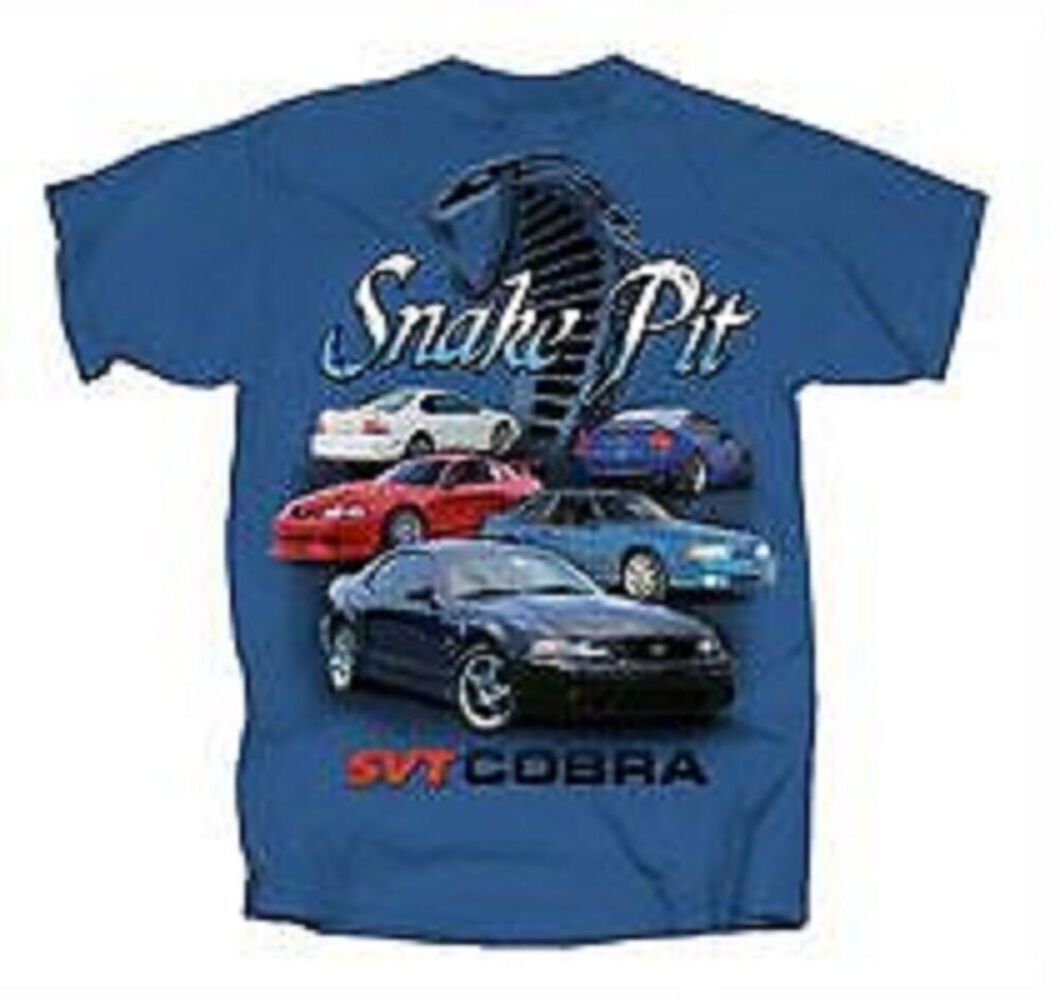 Ford Mustang Snake Pit SVT Cobra Mens T shirt(Joe Blow t's) Licensed