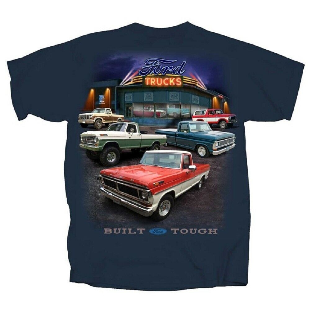 Ford Classic Pickup Trucks 70's. Mens T shirt (Joe Blow t's)Licensed