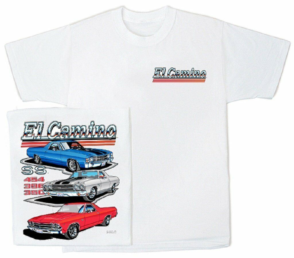 Chevrolet El Caminos Men's T-Shirt Licensed
