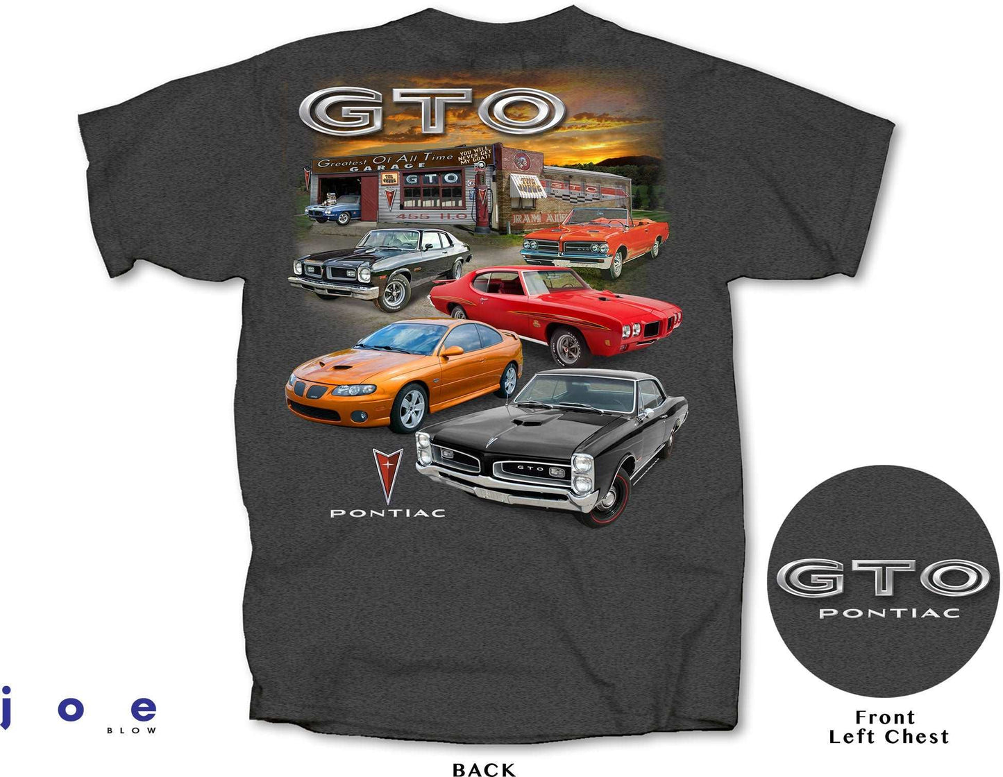 Pontiac GTO Garage Mens T shirt