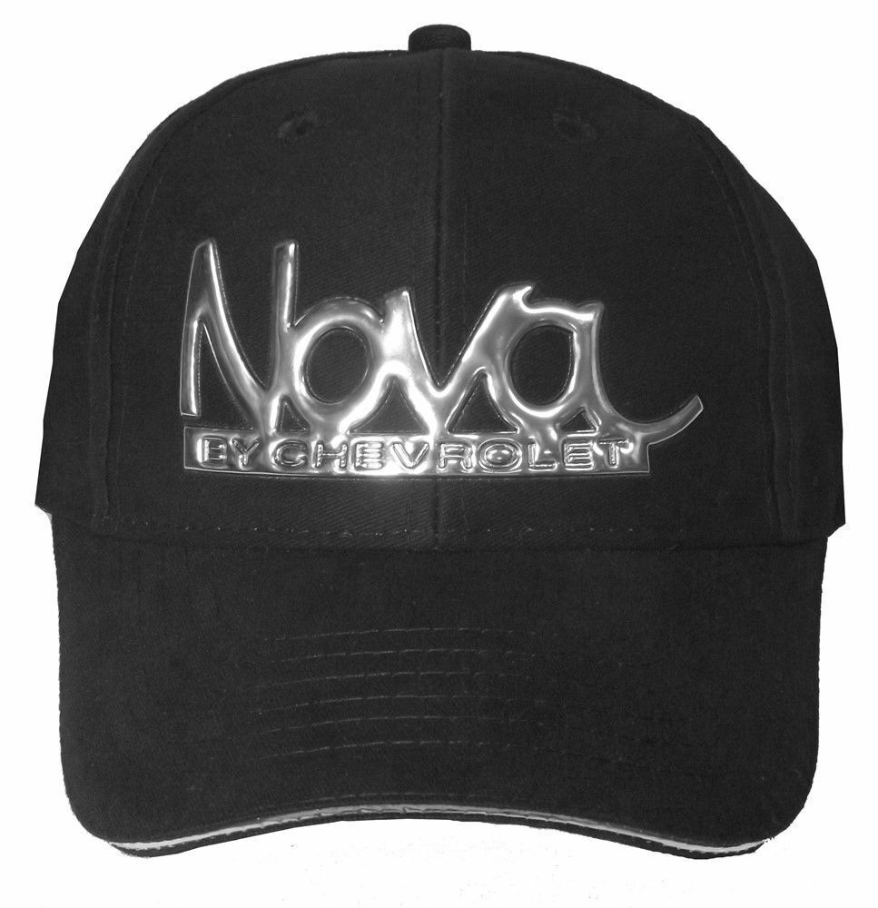 Chevrolet Nova Liquid Metal Mens Hat licensed