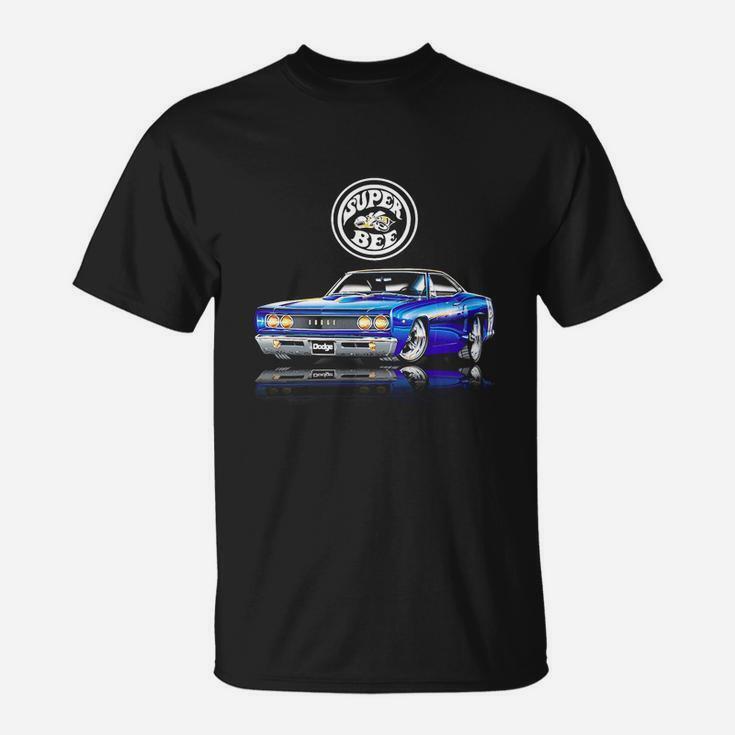 Dodge Super Bee Men's Black T shirt Mopar