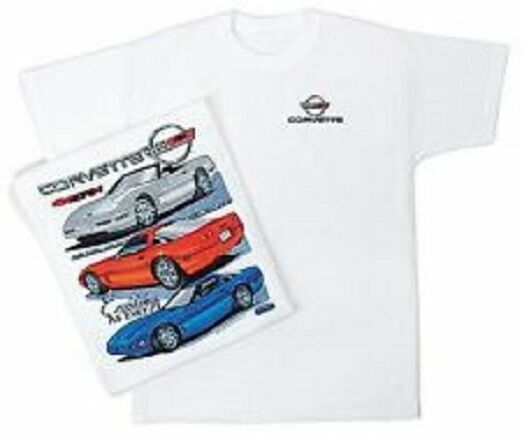 Chevrolet C4 Corvettes Mens T shirt Licensed