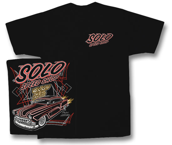 Solo Speed Shop Custom Chevy Men's T shirt