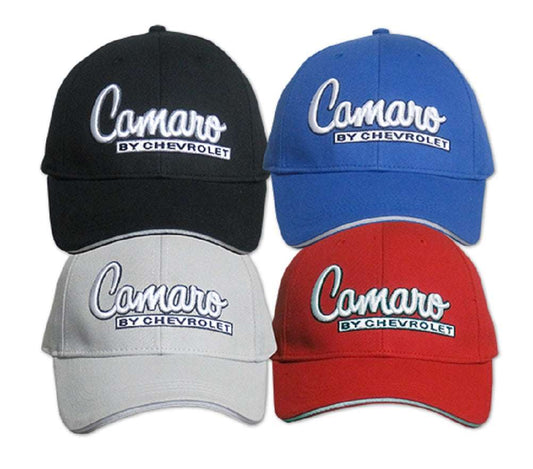 Camaro by Chevrolet    Mens Hat 4 colors available licensed Hot Rods Plus