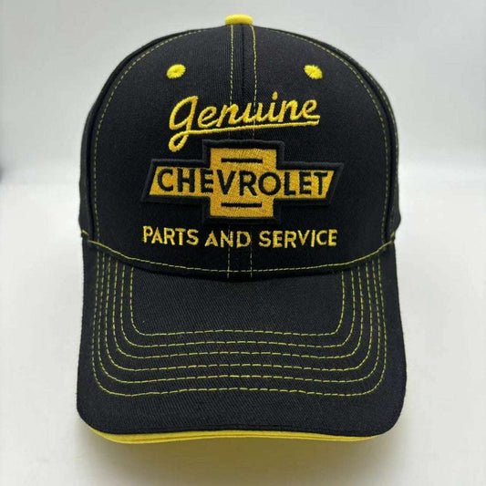 Chevrolet Parts & Service Men's Hat Black& Yellow