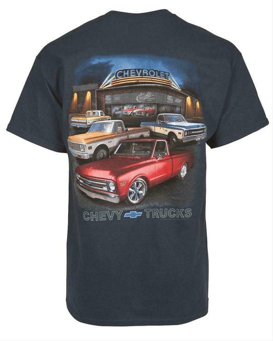 1967-72 Chevy C/K Trucks at Dealer Mens T shirt (Joe Blow T's)  Licensed