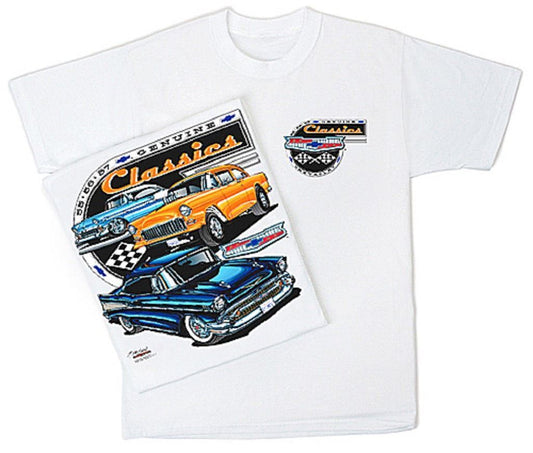 Chevrolet 55-57 Chevy Mens T-Shirt Genuine Classics Licensed