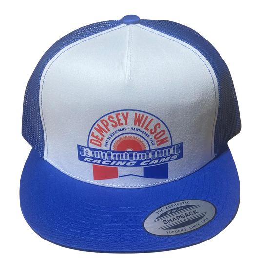 Dempsey Wilson Racing Cams Truckers Hat Snapback Merchants of Speed