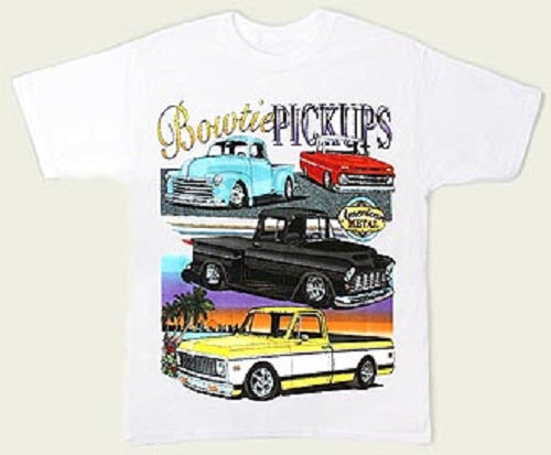 Chevrolet Bowtie Pickup Trucks Men's T shirt Licensed