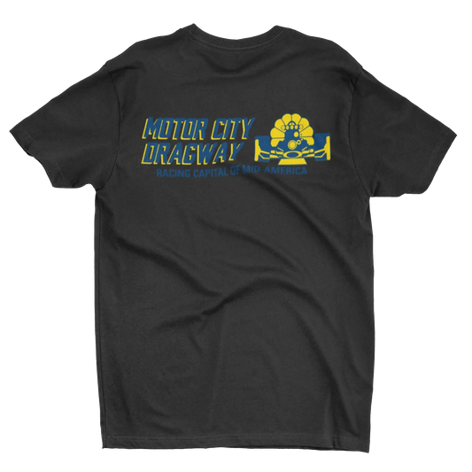 Motor City Dragway Men's Black Shirt
