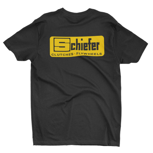 Schiefer Clutches & Flywheels Black Men's T shirt