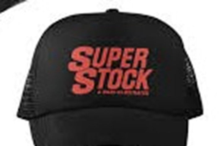 SUPER STOCK &Drag Illustrated Magazine(2 Colors) Flat Bill Truckers Hat Drag Racing