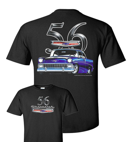 1956 Chevrolet Bel Air Mens T shirt(licensed)  Johny Rockstar Brand