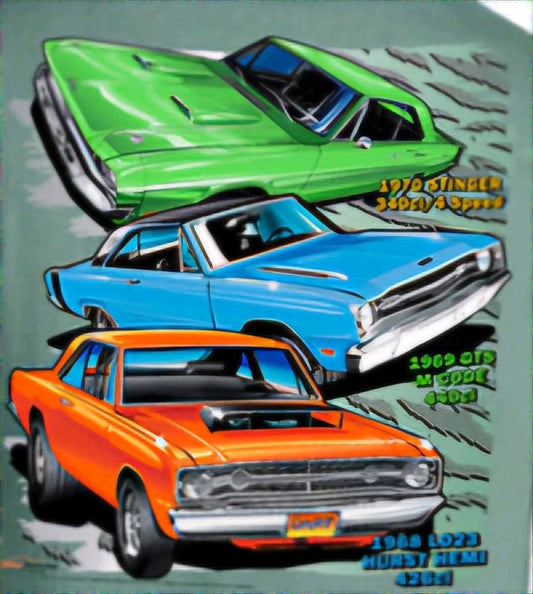 Dodge Dart mens T Shirt Johny Rockstar Brand