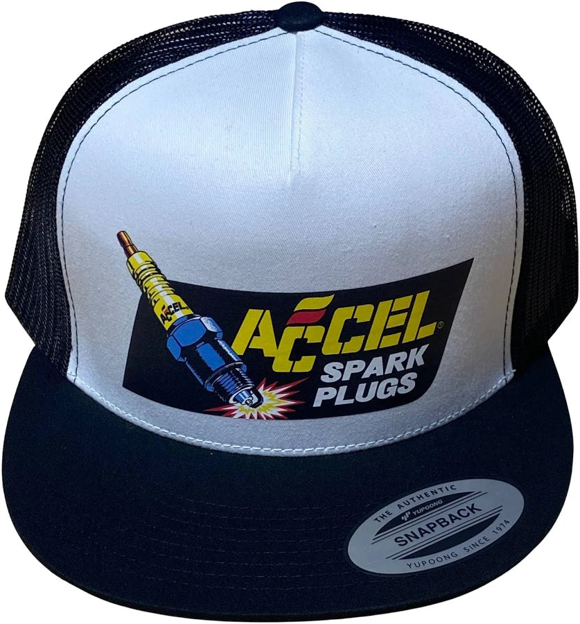 Accel Spark Plugs Trucker Hat Snapback Merchants of Speed