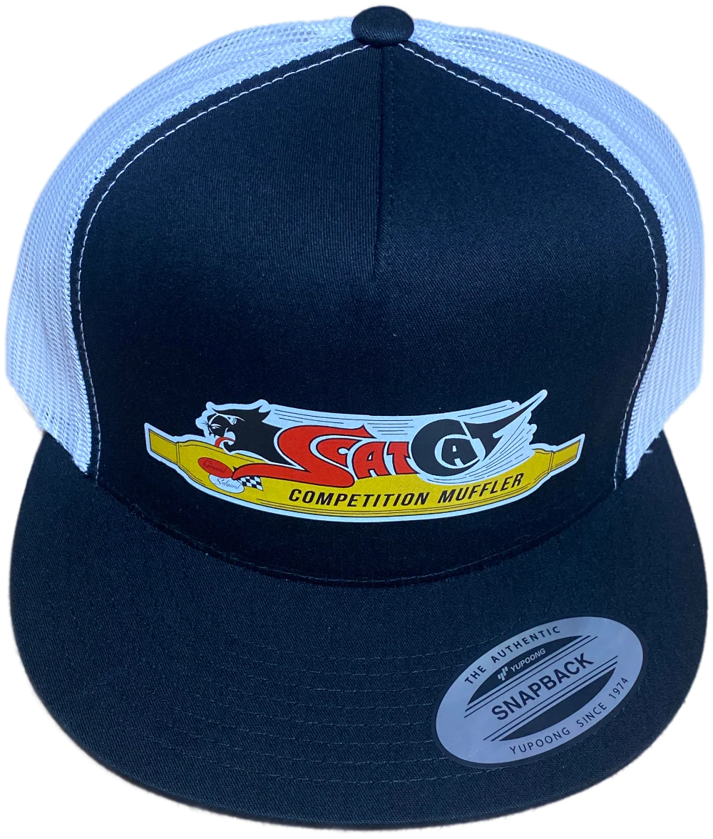 Scat Cat Competition Mufflers Trucker Hat Snapback Merchants of speed