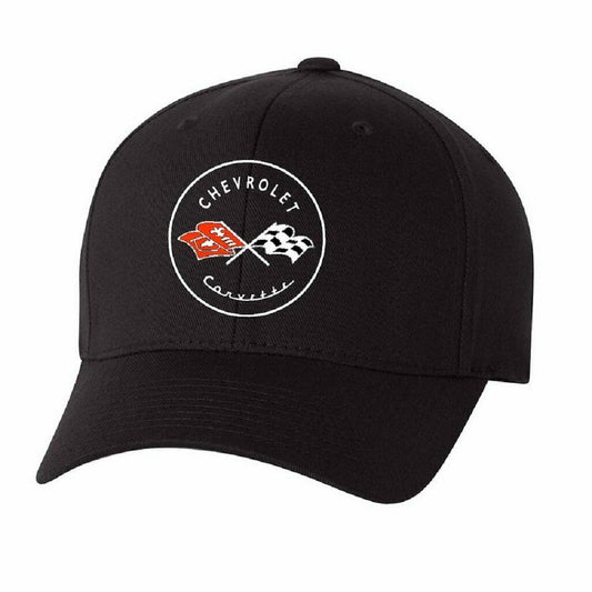 C 1 Corvette Chevrolet Black Mens Hat licensed