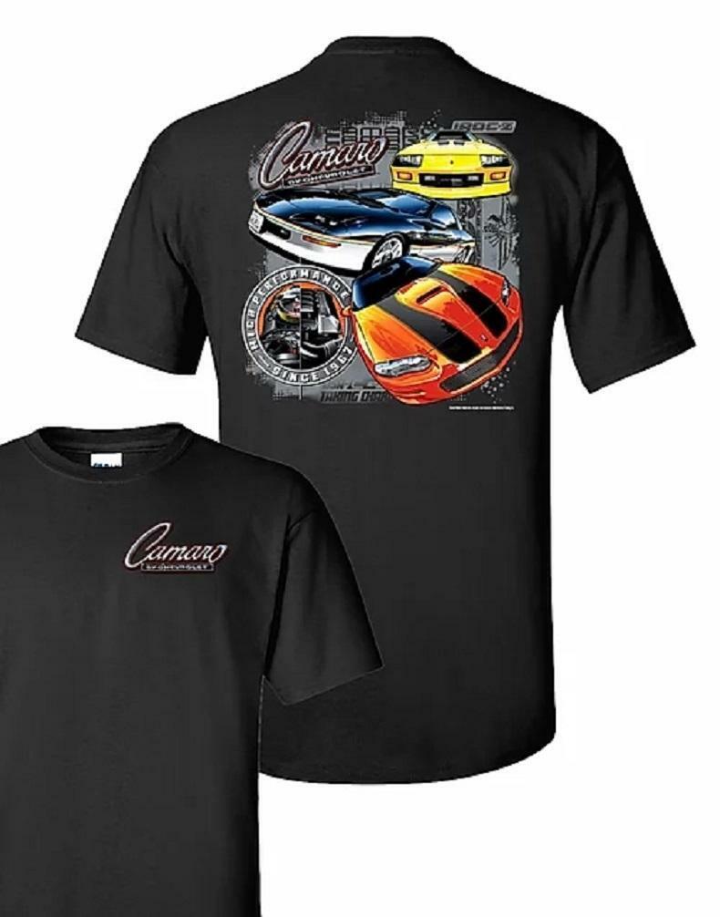 Camaro 3rd and 4th Generations Mens shirt Licensed Hot Rod